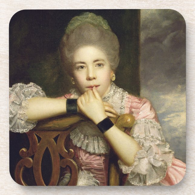 Dessous-de-verre Mme Abington comme Mlle Prue dans amour de (Devant)