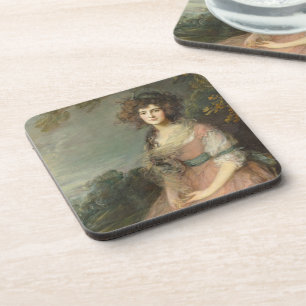 Dessous-de-verre Mme Richard Brinsley Sheridan, 1785 - 87