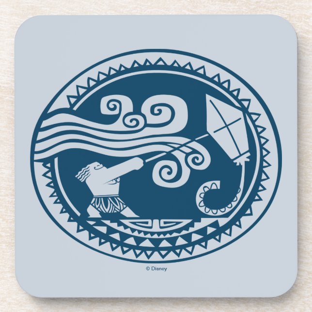 Dessous-de-verre Moana | Maui - Trickster (Devant)