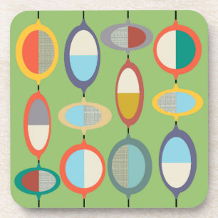 Dessous-de-verre Moderne du milieu du siècle No 7