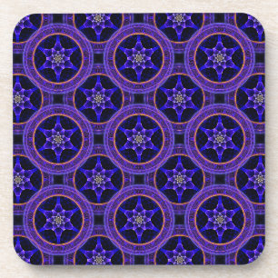 Dessous-de-verre Moderne Florale Bohème Élégant Motif Abstrait #505