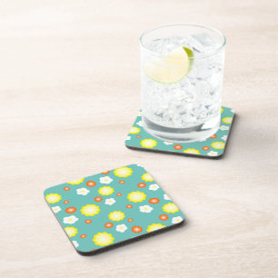 Dessous-de-verre Moderne mignon dégradé Fleurs marguerites motifs g