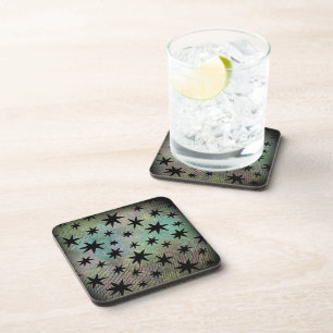 Dessous-de-verre Moderne Rétro Du Milieu Du Siècle