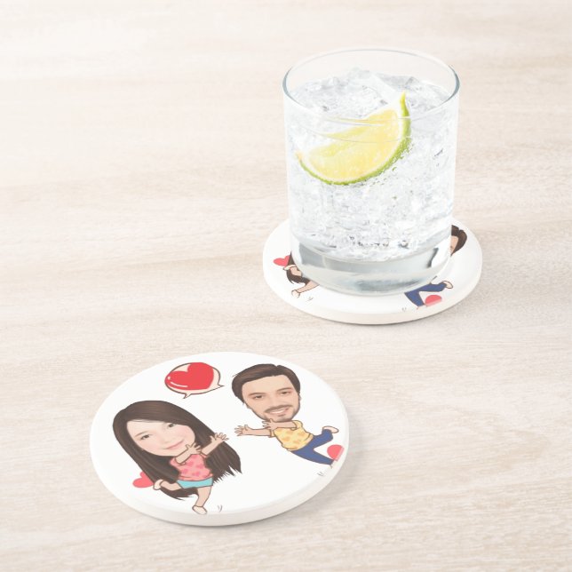 Dessous de verre MojiPop (Côté)