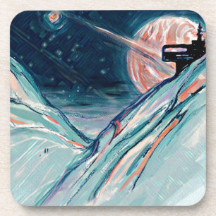 Dessous-de-verre Mon futur chez soi dans l'espace