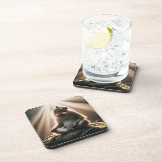 Dessous de verre Monkey See Beverage (Côté Droit)