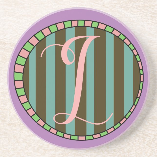 Dessous de verre Monogram L Sandstone (Devant)