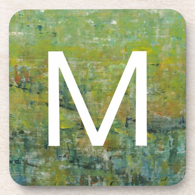 Dessous-de-verre Monogramme | Champ opulent II (Devant)