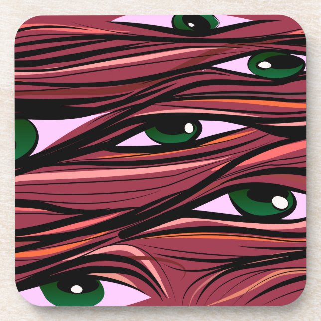 Dessous-de-verre Monster des yeux (Devant)