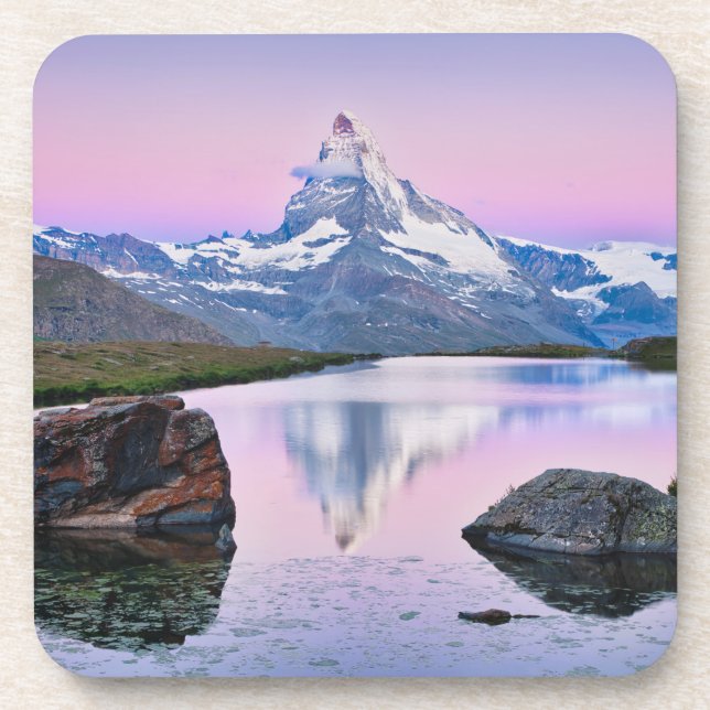 Dessous-de-verre Mont Cervin en Zermatt, Suisse (Devant)