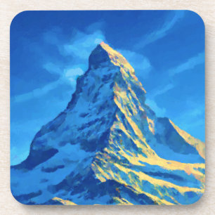 Dessous-de-verre Mont Matterhorn