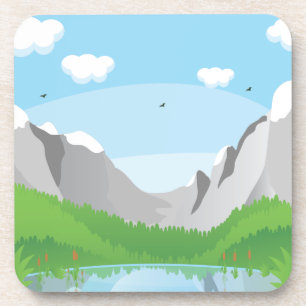 Dessous-de-verre Montagnes