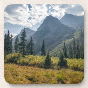 Dessous-de-verre Montagnes La nature sauvage de la Sainte Croix,