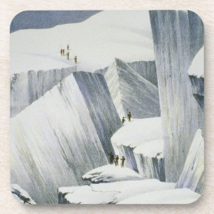 Dessous-de-verre Montant une falaise, 'd'un récit d'une montée