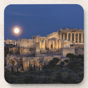 Dessous-de-verre Monuments   The Parthenon Athens, Greece