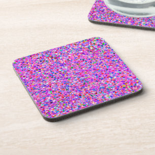 Dessous-de-verre Mosaïque multicolore Parties scintillant moderne G