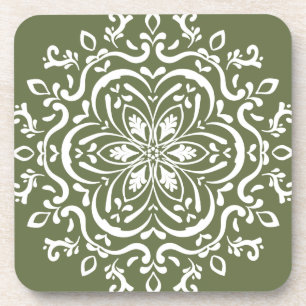 Dessous-de-verre Moss Mandala