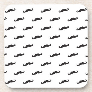 Dessous-de-verre Motif 2 de hippie de moustache