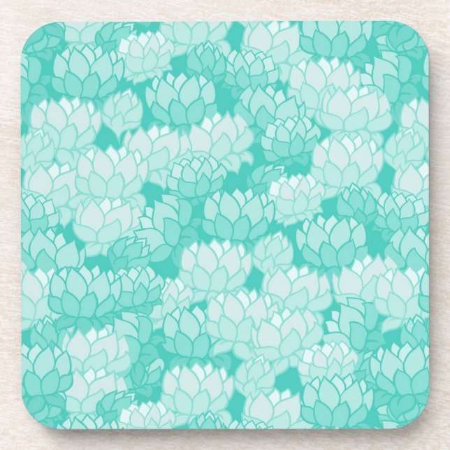 Dessous-de-verre Motif 2 de Lotus (Devant)