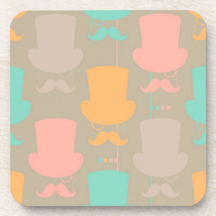 Dessous-de-verre Motif 2 de moustache