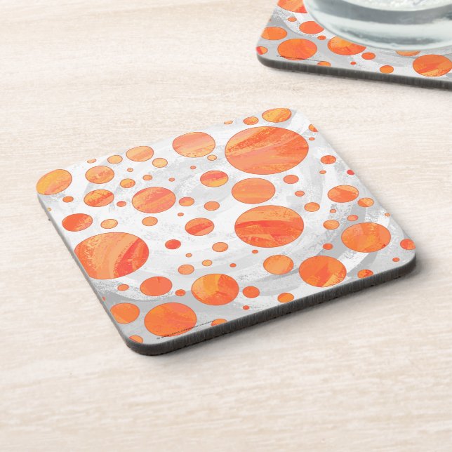 Dessous-de-verre Motif à points de polka du lac Fire (Côté gauche)