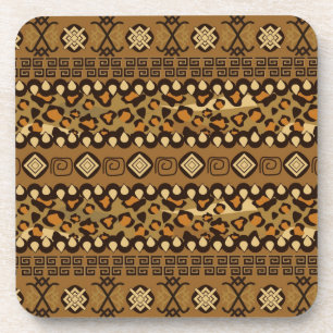 Dessous-de-verre Motif africain de peau de guépard