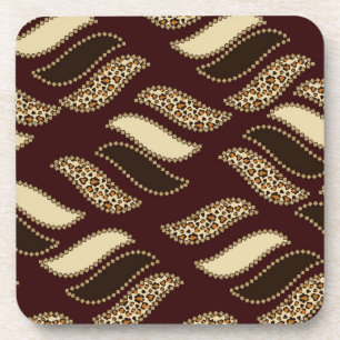 Dessous-de-verre Motif africain de peau de guépard
