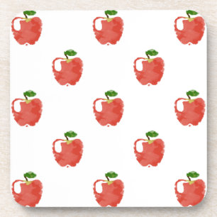 Dessous-de-verre Motif Apple aquarelle
