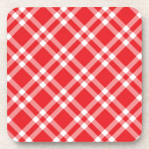 Motif carreau rouge