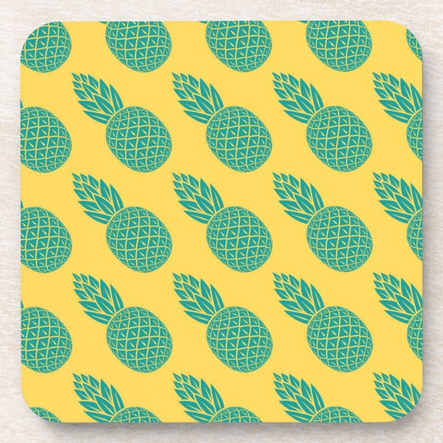 Dessous-de-verre Motif d'ananas (Devant)