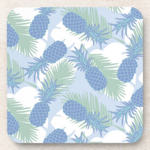 Dessous-de-verre Motif d'ananas tropical Pastel