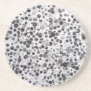 Dessous de verre Motif d'animation Sandstone