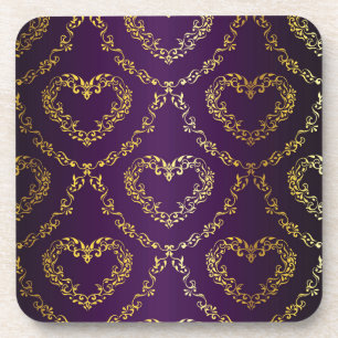 Dessous-de-verre Motif de brocart