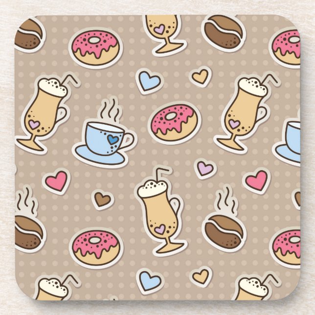 Dessous-de-verre Motif de café (Devant)