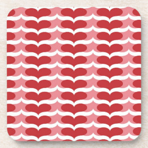 Dessous-de-verre Motif de coeur