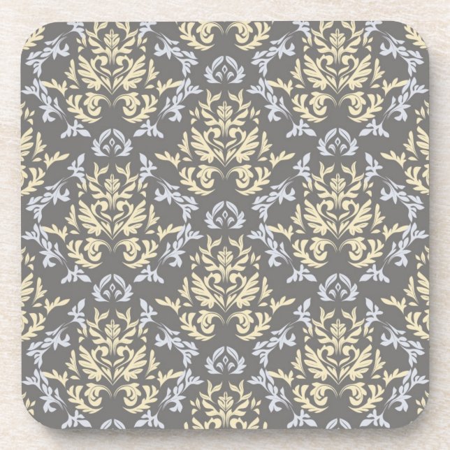 Dessous-de-verre Motif de damassé (Devant)
