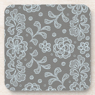 Dessous-de-verre Motif de dentelle, cru 6 de fleur