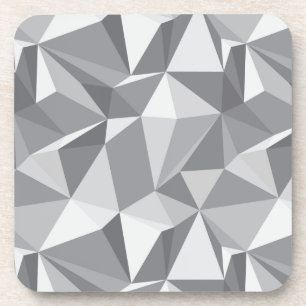 Dessous-de-verre Motif de diamant - polygone abstrait