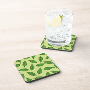 Dessous-de-verre Motif De Feuilles, Motif De Feuilles, Feuilles De