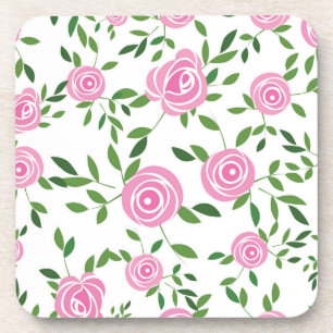 Dessous-de-verre Motif de fleurs