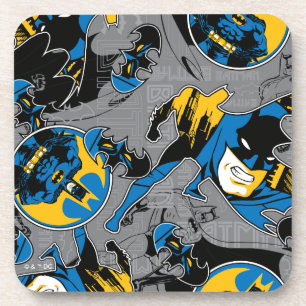 Dessous-de-verre Motif de lancer à fond Batman
