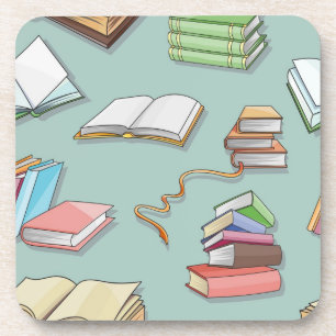Dessous-de-verre Motif de livre