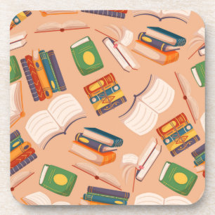 Dessous-de-verre Motif de livre