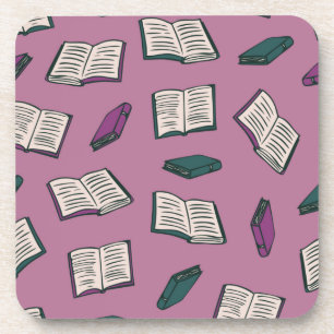 Dessous-de-verre Motif de livre