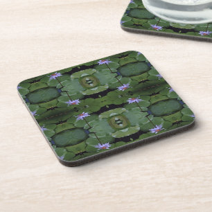Dessous-de-verre Motif de Lys d'eau
