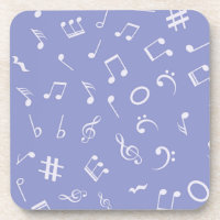 Motif de notes musicales