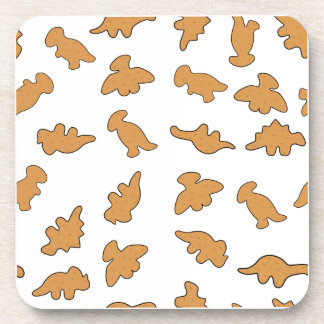 Dessous-de-verre Motif de nuggets de dinosaure