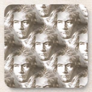 Dessous-de-verre Motif de portrait Beethoven