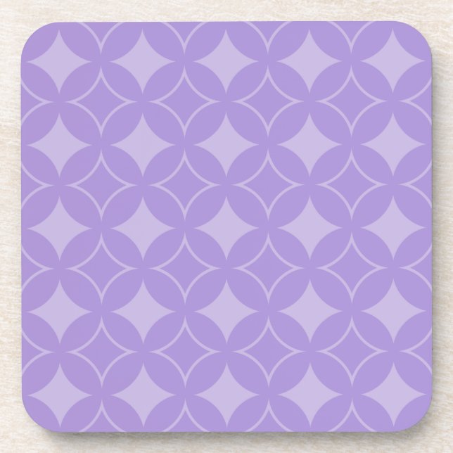 Dessous-de-verre Motif de shippo Lilac (Devant)