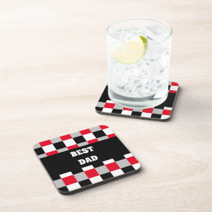 Dessous-de-verre Motif de tableau de contrôle modifiable